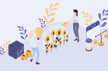 Investment Isometric Illustration