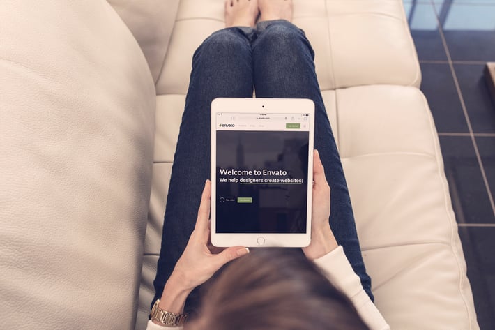 iPad Mini 4 Around The House Mockup 6 of 11