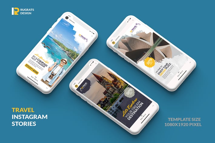 Travel R1 Instagram Story Template