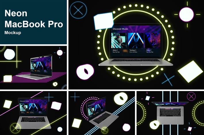 Neon MacBook Pro