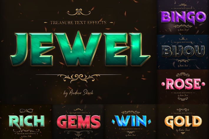 Treasure Text Effects