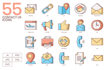 Contact Us Icons