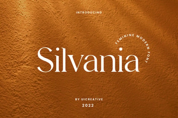 Silvania Modern Serif Font