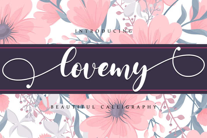 Lovemy - Beautiful script