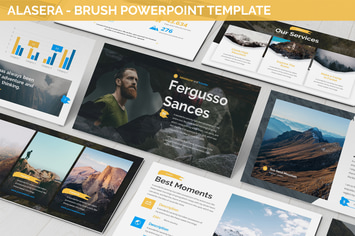 Alasera - Brush Powerpoint Template