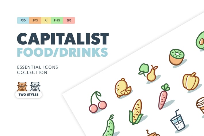 Capitalist Icons: Food and Drinks