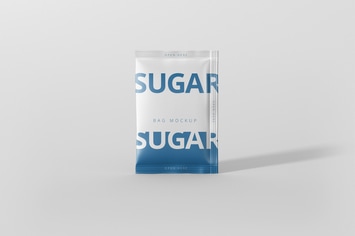 Salt / Sugar Bag Mockup - Rectangle
