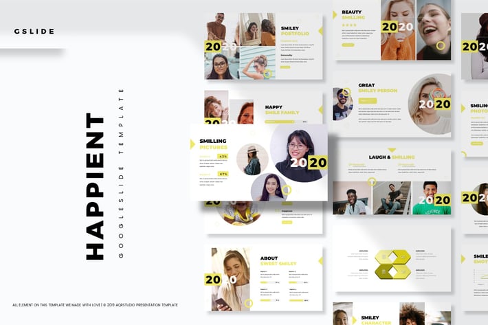 Happient - Google Slides Template