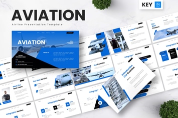 Aviation - Airline Keynote Templates