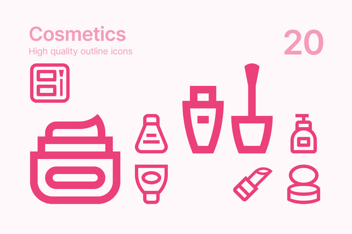 Cosmetics Icons