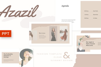 Azazil - Clean Powerpoint Template