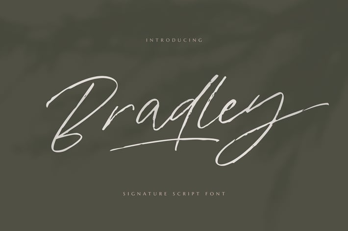 Signature Script Font