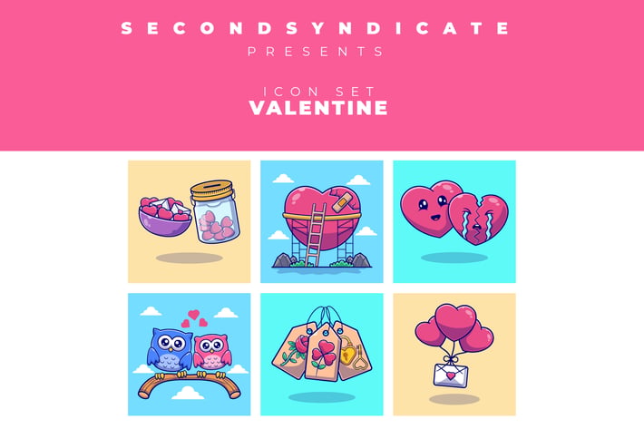 VALENTINE ICON SET