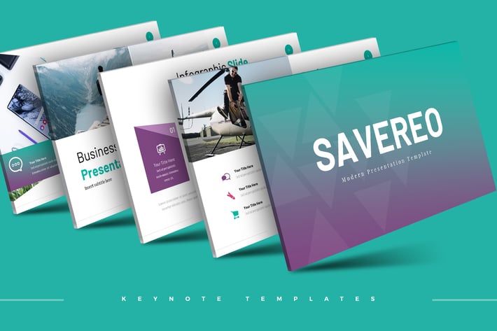 Savereo - Keynote Template