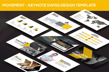Movement - Swiss Keynote Template