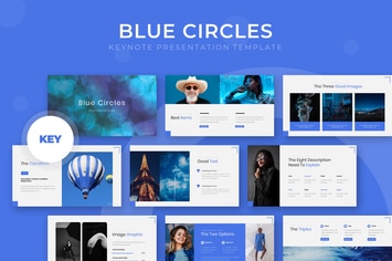 Blue Circle - Keynote Template