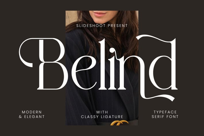 Belind Modern Serif Font
