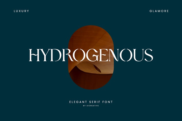 Hydrogenous Elegant Serif Font