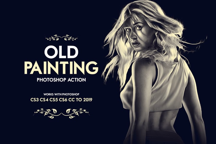 Old Painting Photoshop Action