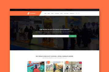 Geodeo - Coupon & Deals HTML Template