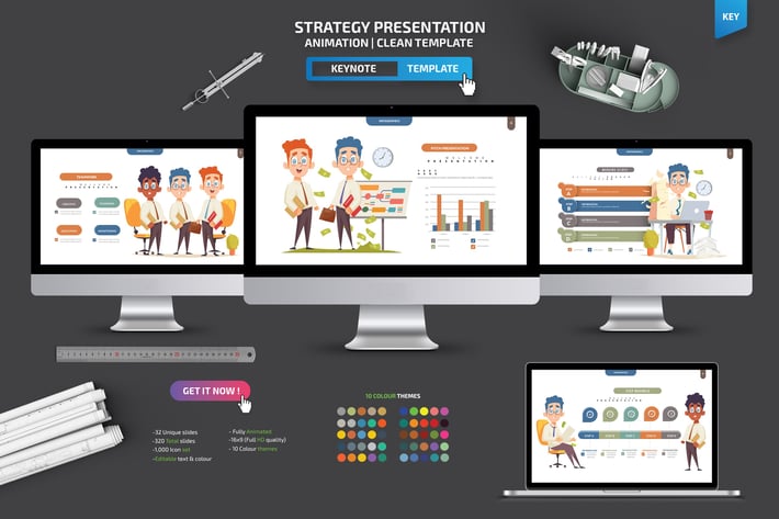 Strategy Keynote Presentation Templates