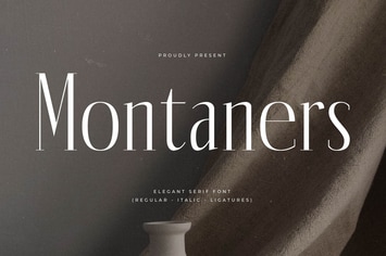 Montaners Elegant Serif Font 