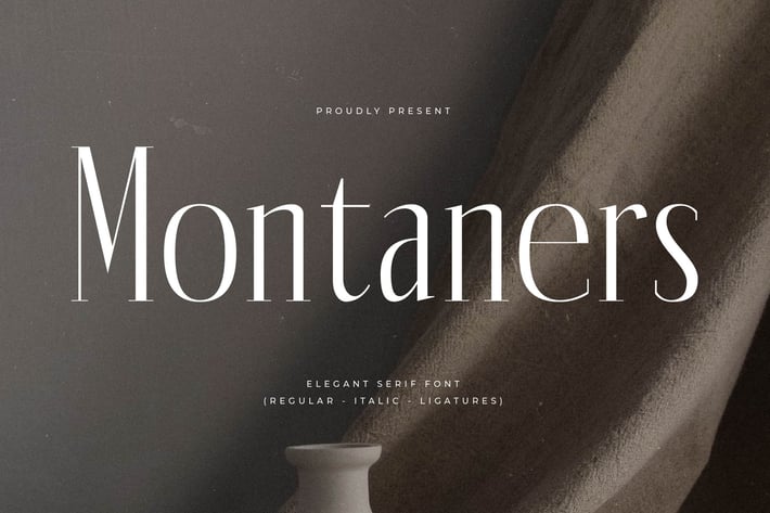 Montaners Elegant Serif Font 