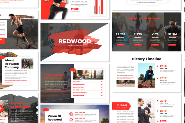 Redwood - Business Template Prensentation