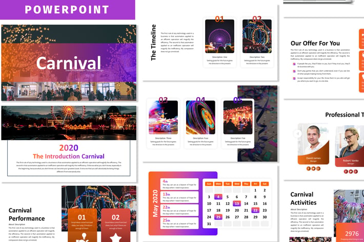 Carnival - Business Powerpoint Template