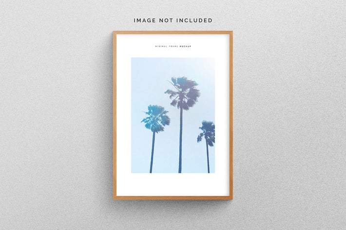Wooden Frame Mockup