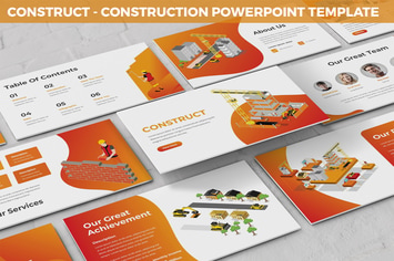 Construct - Construction Powerpoint Template