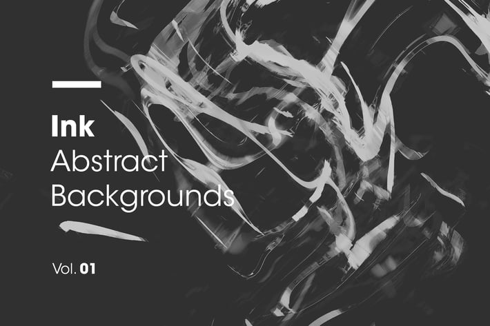 Ink | Abstract Backgrounds | Vol. 01