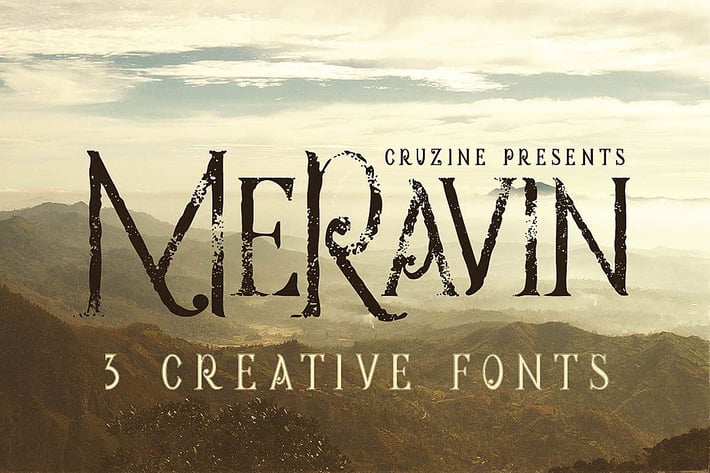 Meravin Typeface