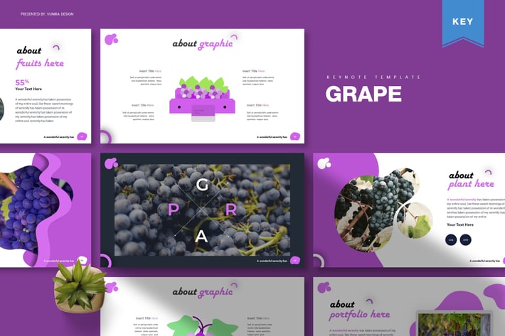 Grape | Keynote Template