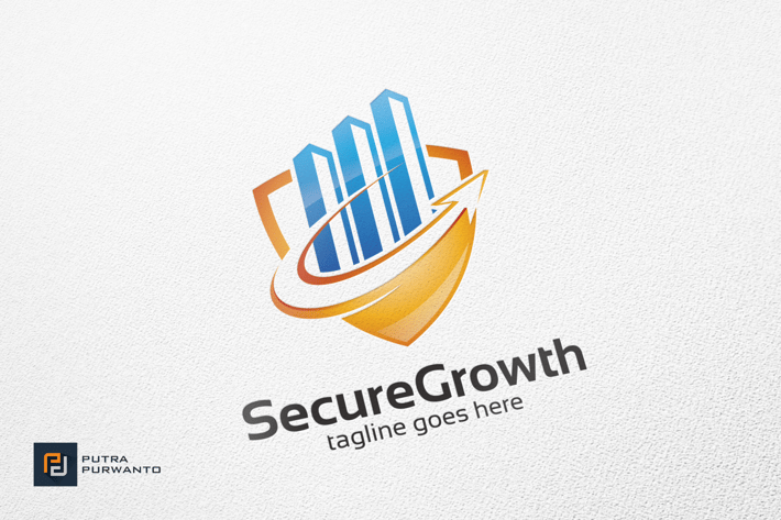 Secure Growth - Logo Template
