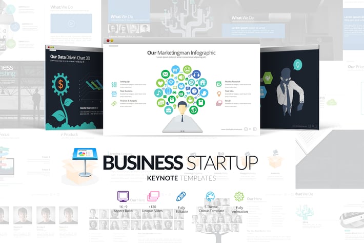 Business Startup Keynote Template 