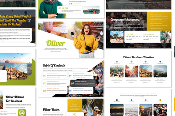 Oliver - Business Template Prensentation