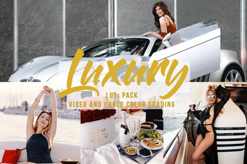 LUXURY -  LUTs Pack for Color Grading