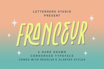 Franceur - Condensed Typeface