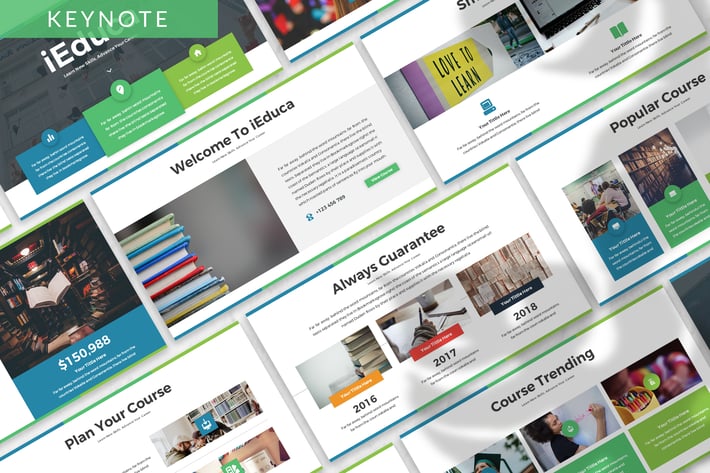 iEduca - Education Keynote Template