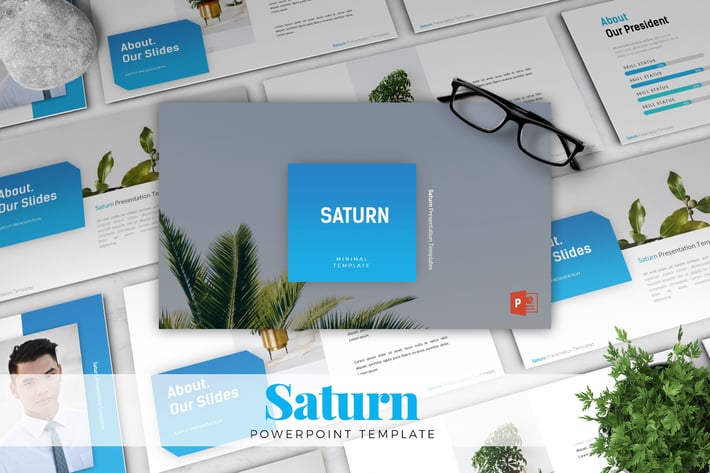 SATURN - Business Powerpoint Template