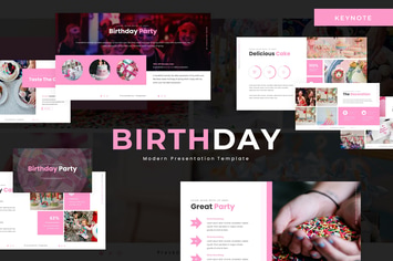 Birthday Party - Keynote Template