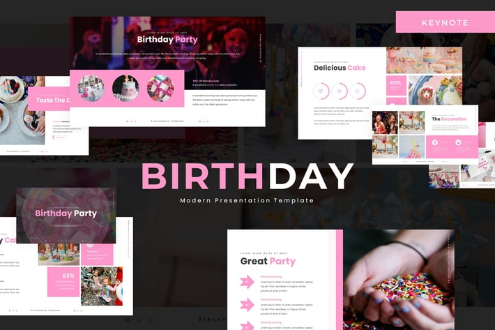 Birthday Party - Keynote Template