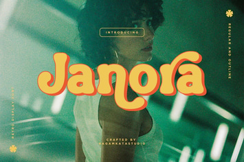 Janora - Retro Decorative Display