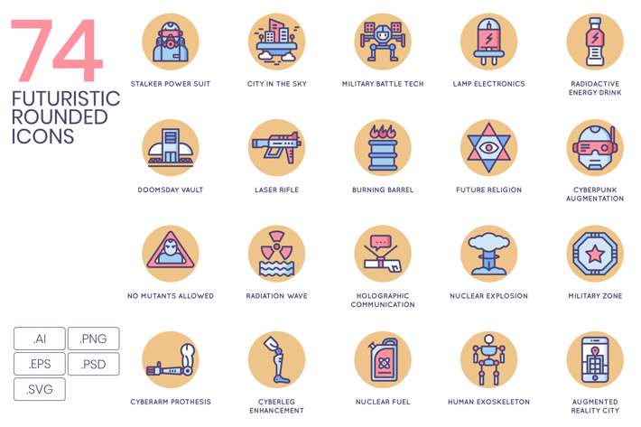 Futuristic Icons