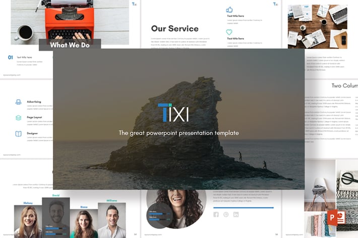 Tixi - Powerpoint Template