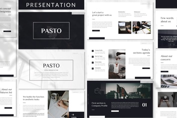 Pasto - Digital Agency Prensentation Template