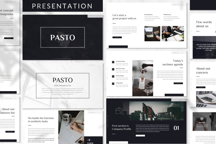 Pasto - Digital Agency Prensentation Template