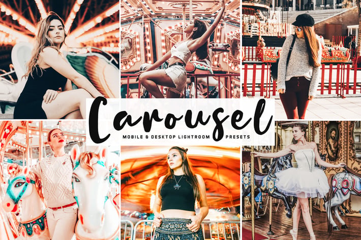Carousel Mobile & Desktop Lightroom Presets