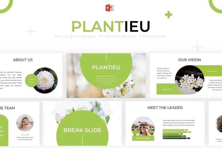 Plantieu - Powerpoint Template